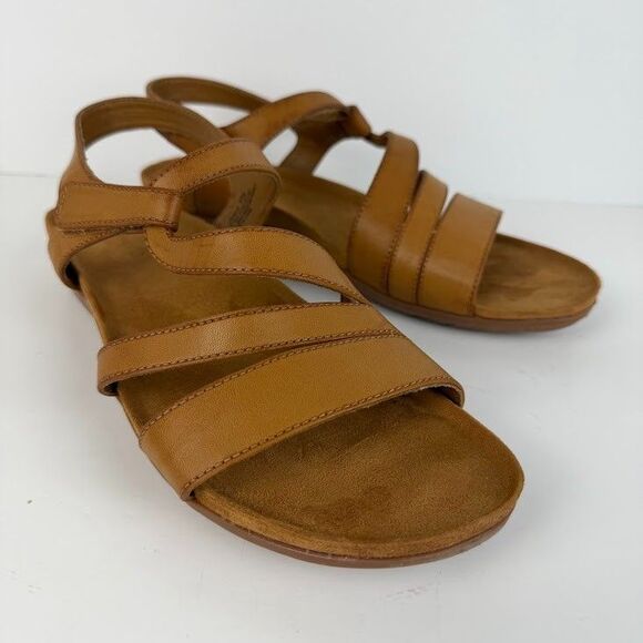 BareTraps Shoes - Baretraps Janus Strappy Sandal, Tan, 11B